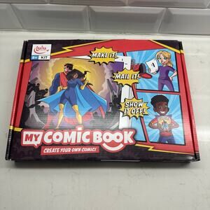 NEW Lulu Jr. My Comic Book Making Kit Lakeshore Learning